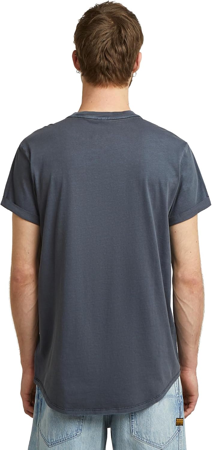 Detalle de G-Star Herren Base-S T-Shirt – Rundhals, kurze Ärmel, G-Star RAW Print