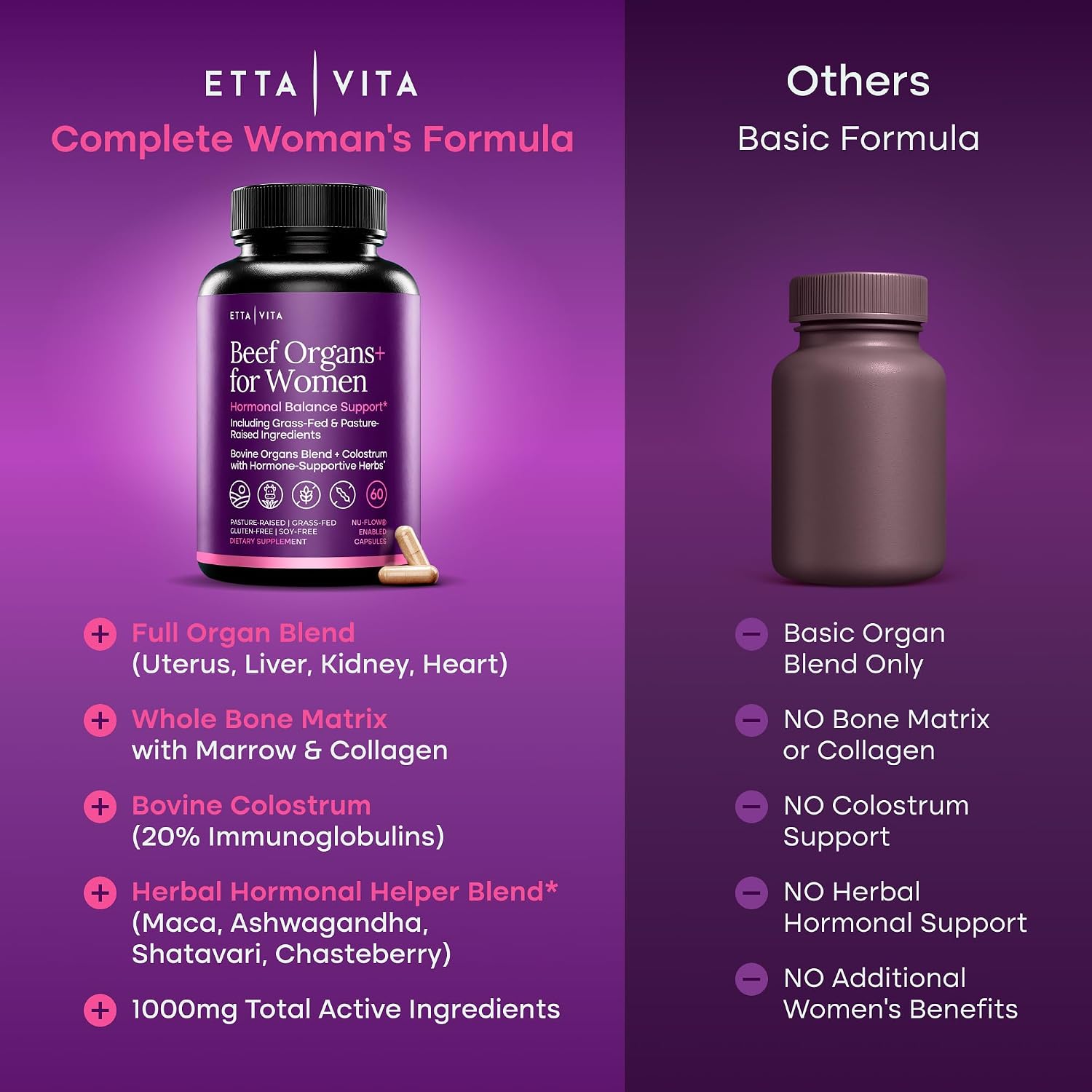 Detalle de Primal Beef Organ Supplement, Grass-Fed