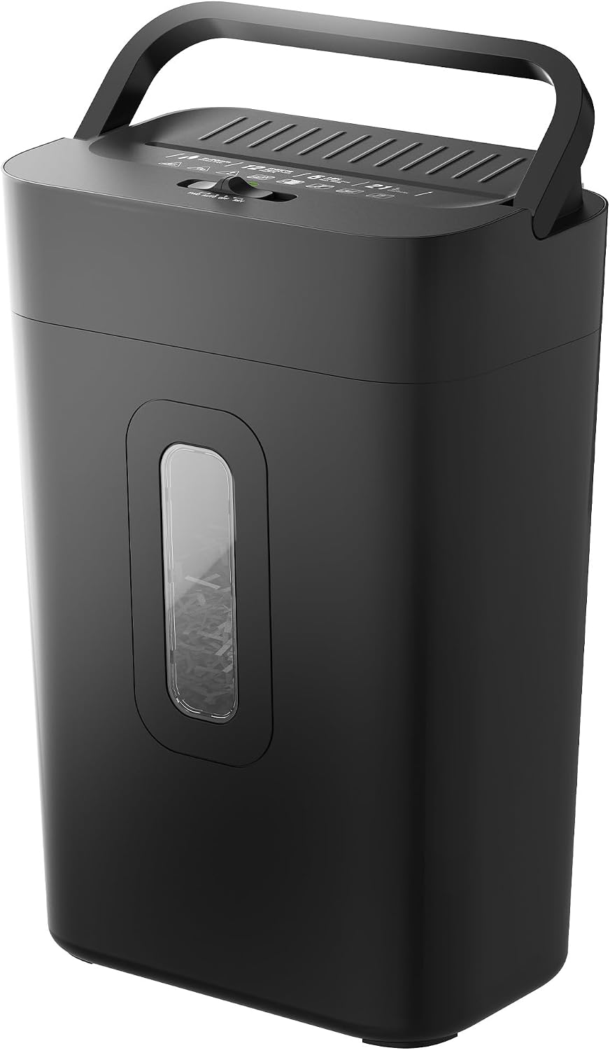 Detalle de Locksworth AZ1695VC Cross-Cut Paper Shredder, 12-Sheet, P-4, 5.55-Gallon