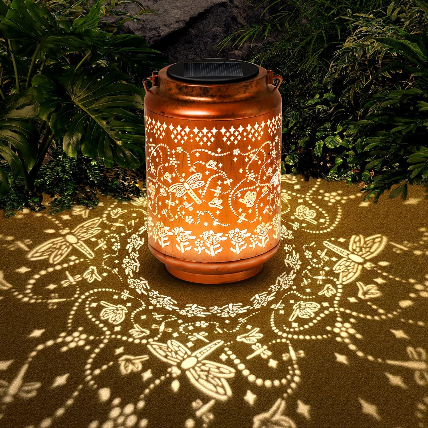 Detalle de Dragonfly Solar Lantern Garden Light for Mum 🌼