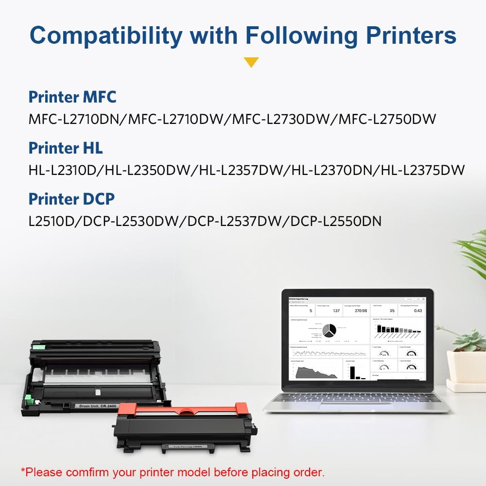 Detalle 2 de SMARTOMI DR2400 Toner and Drum Unit 12,000
