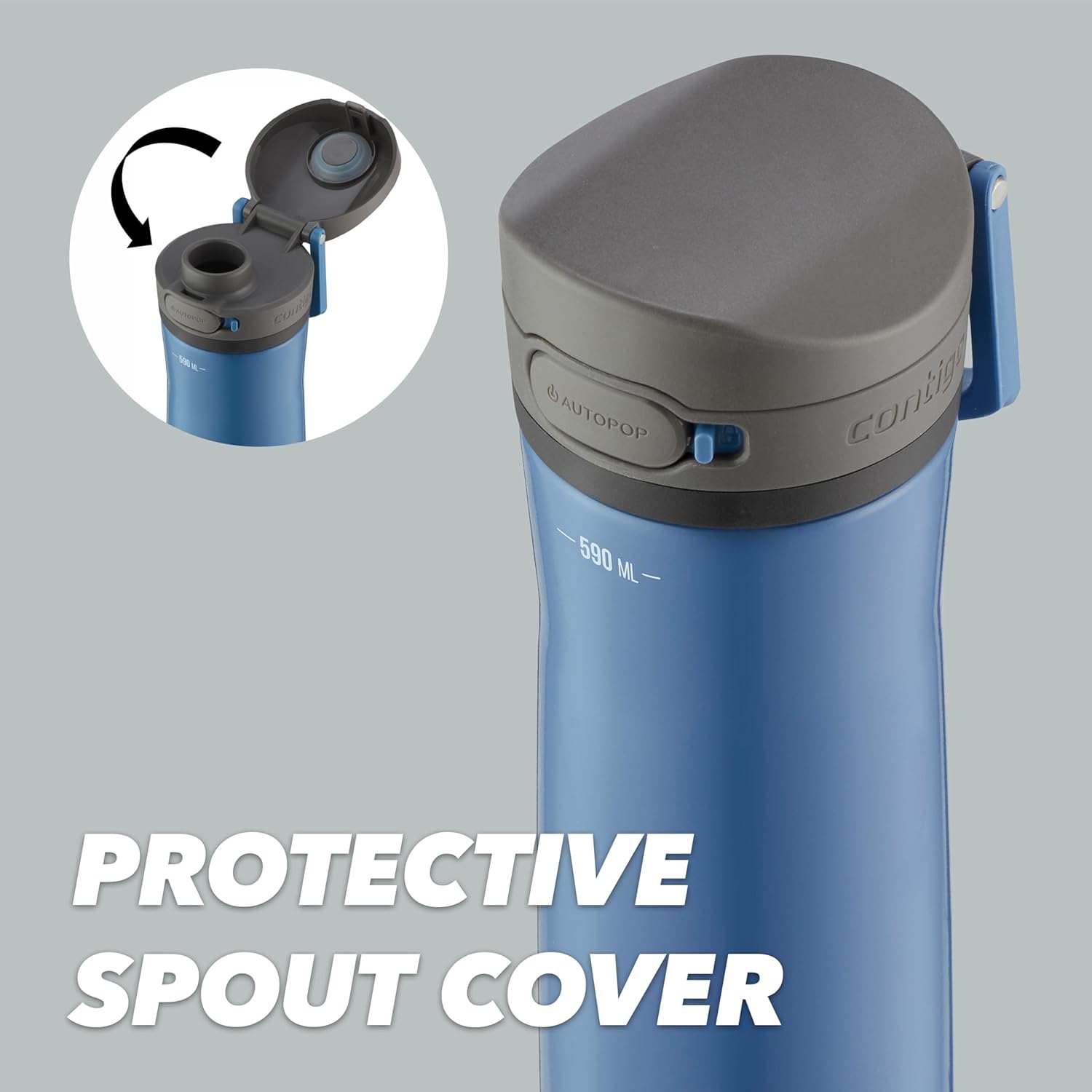 Detalle de Jackson Chill AUTOPOP 590 ml Vacuum-Insulated Water Bottle