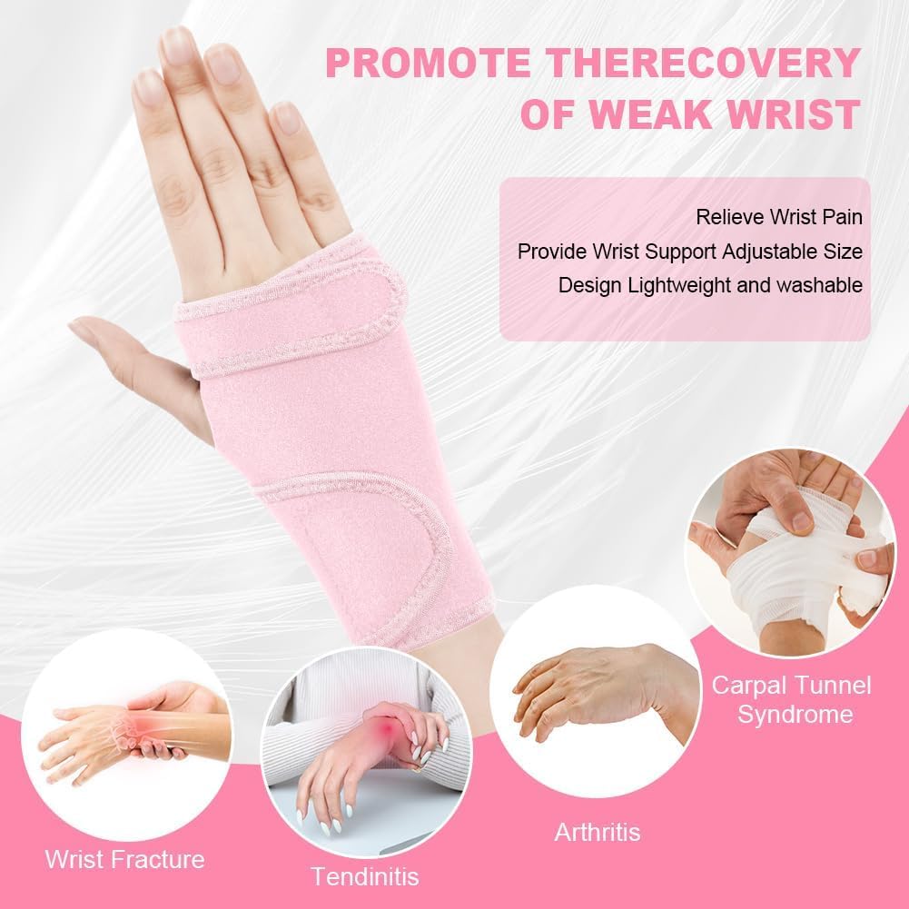 Thumbnail 4 de ACWOO Fascia da Polso: supporto regolabile per polso, stecca per tunnel carpale, tendinite e artrite (1 paio)