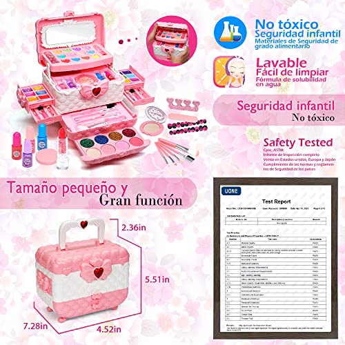 Thumbnail 5 de Kit de Maquillaje Infantil 57pcs Tóxico y Lavable 🎀
