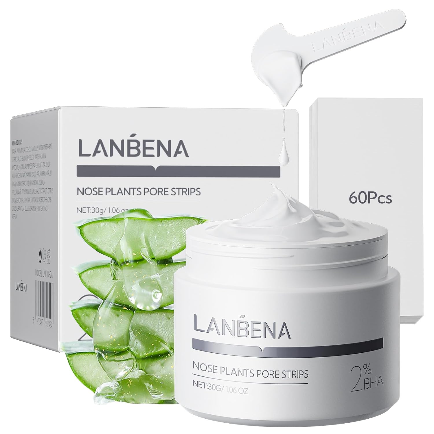 Detalle 2 de LANBENA Blackhead Remover Peel-Off Mask 1.05 oz