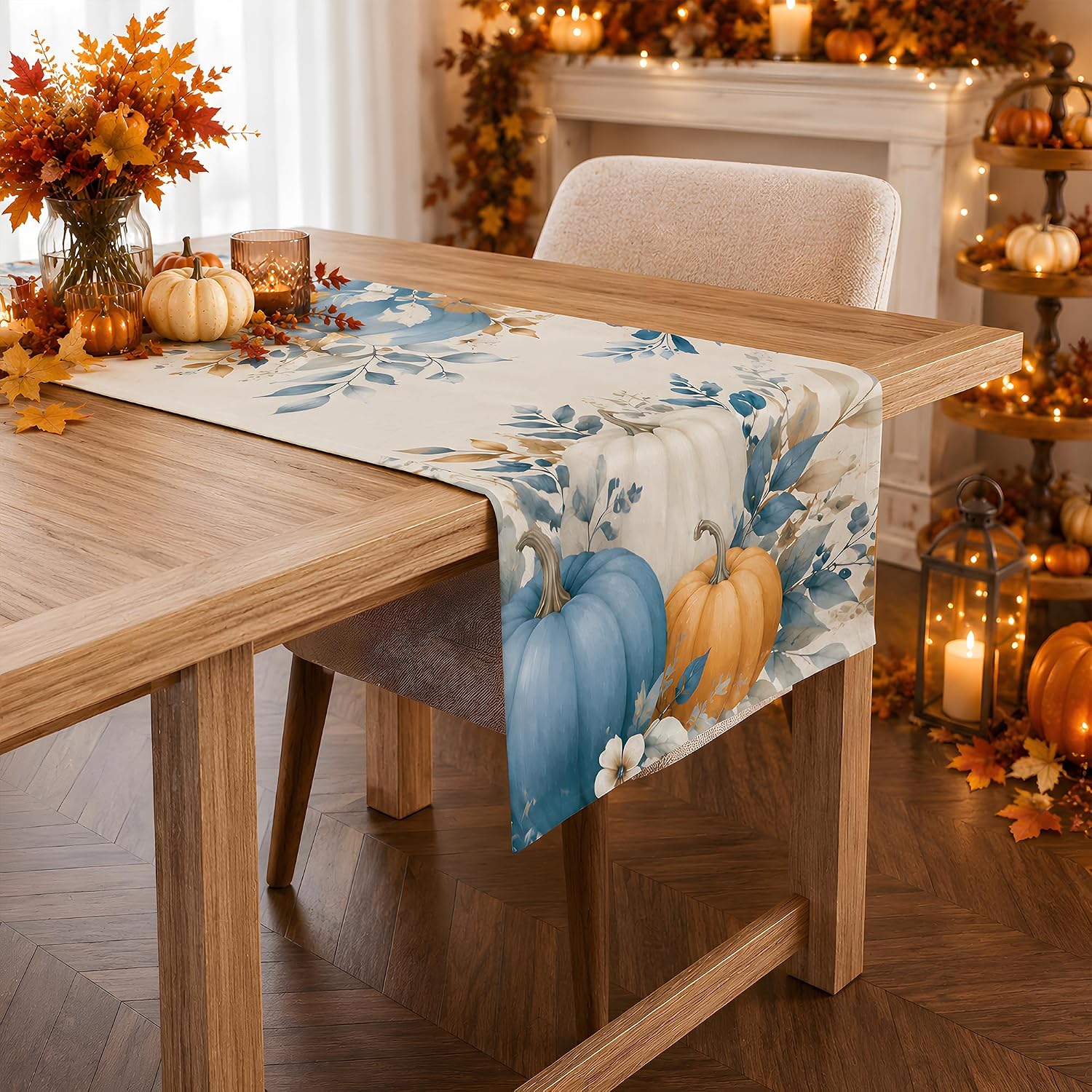 Thumbnail 3 de Fall Pumpkin Table Runner, Polyester
