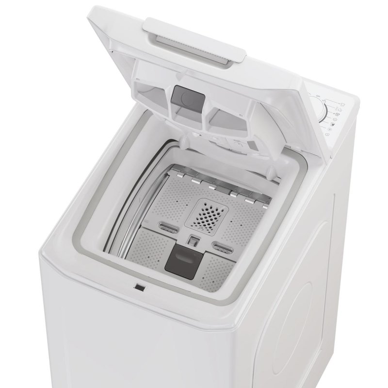 Detalle 2 de Candy TCA263D3-S: Lavadora de carga superior de 6 kg con WiFi y Quick&Clean