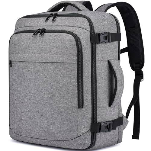 Detalle de Mochila ENZOSUM 40x30x20 cm (24 L) para cabina Ryanair — Gris