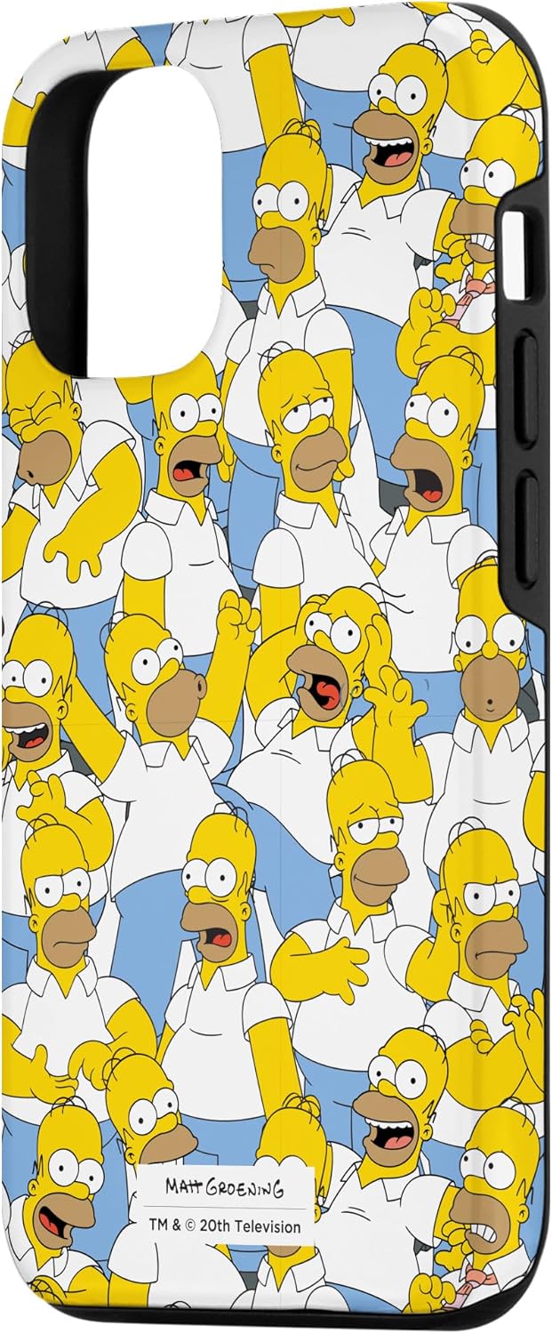 Thumbnail 1 de Coque Homer Simpson pour iPhone 12/12 Pro – Imprimé Les Simpsons
