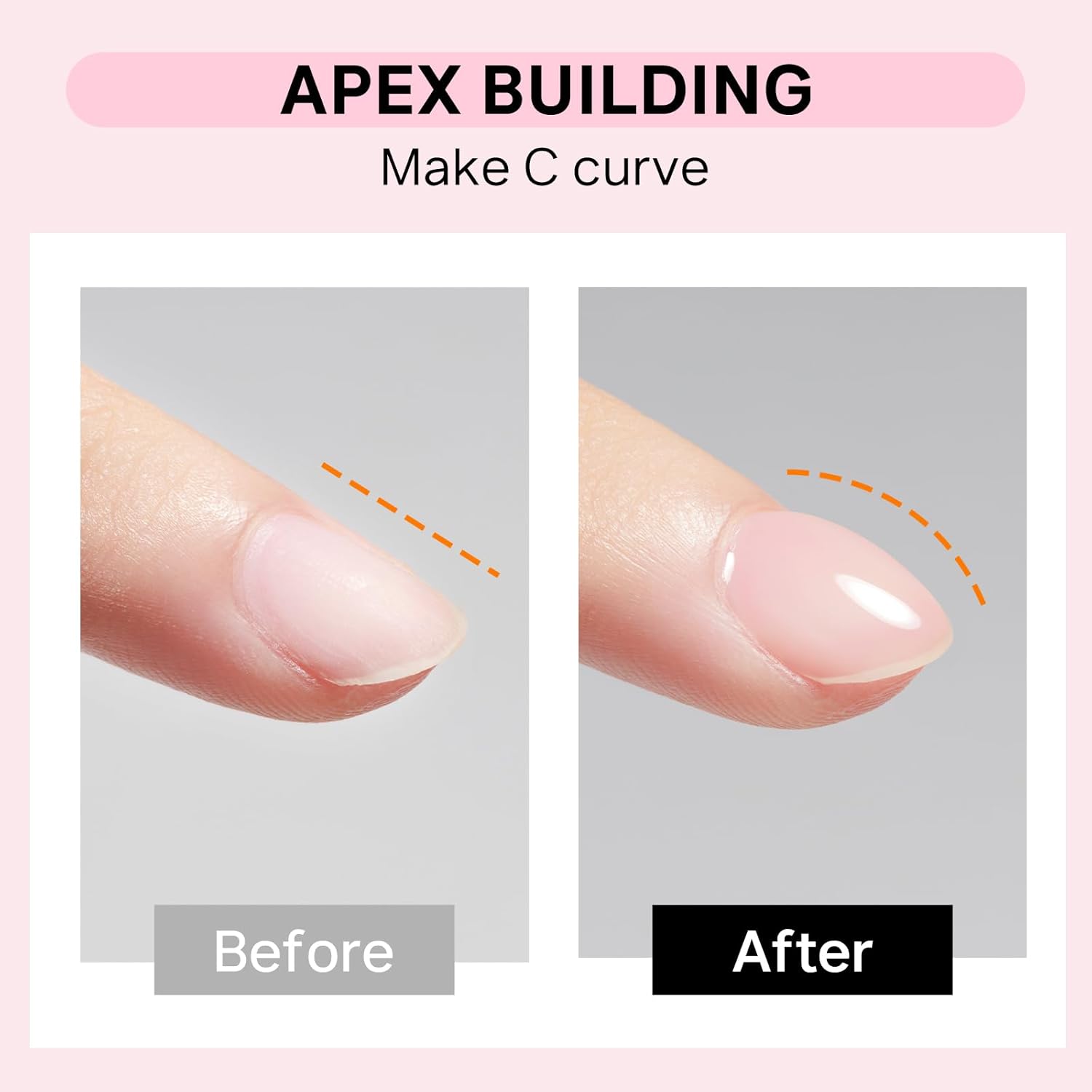 Detalle de Gel à Ongles Sculpture 3D MIZHSE – Kit 2 pièces (15 g) transparent, poudre chromée miroir et colle à strass