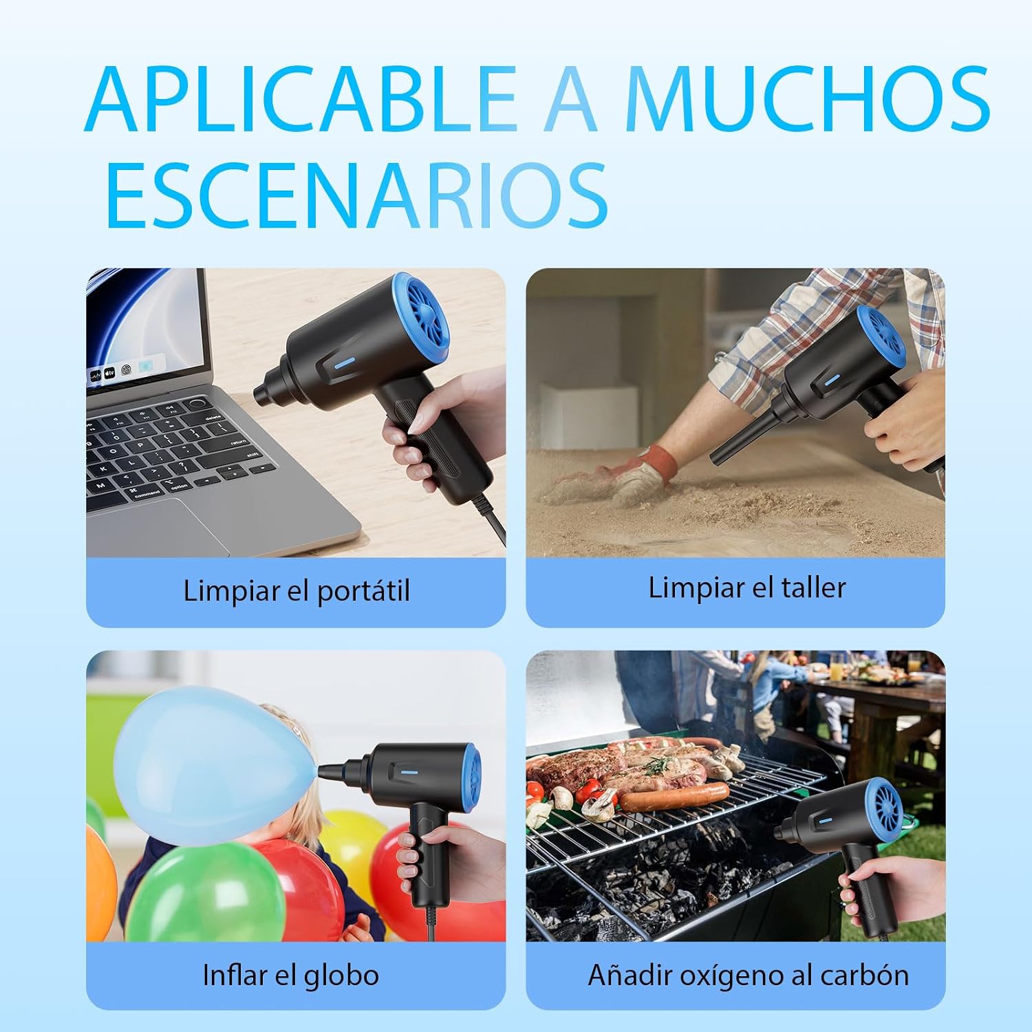 Thumbnail 4 de Soplador de Polvo Eléctrico Goweto 5.74oz