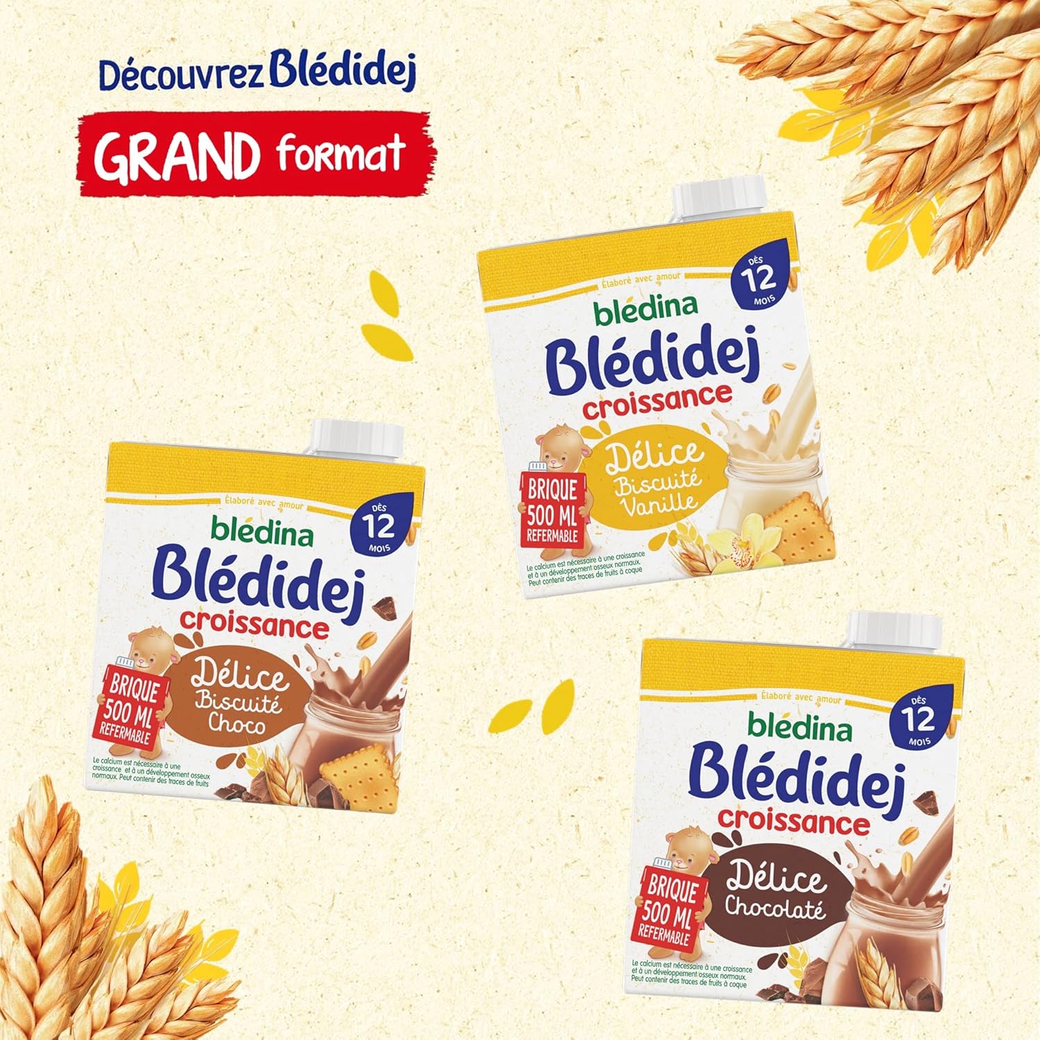 Thumbnail 6 de Blédina Blédidej céréales bébé 12 mois