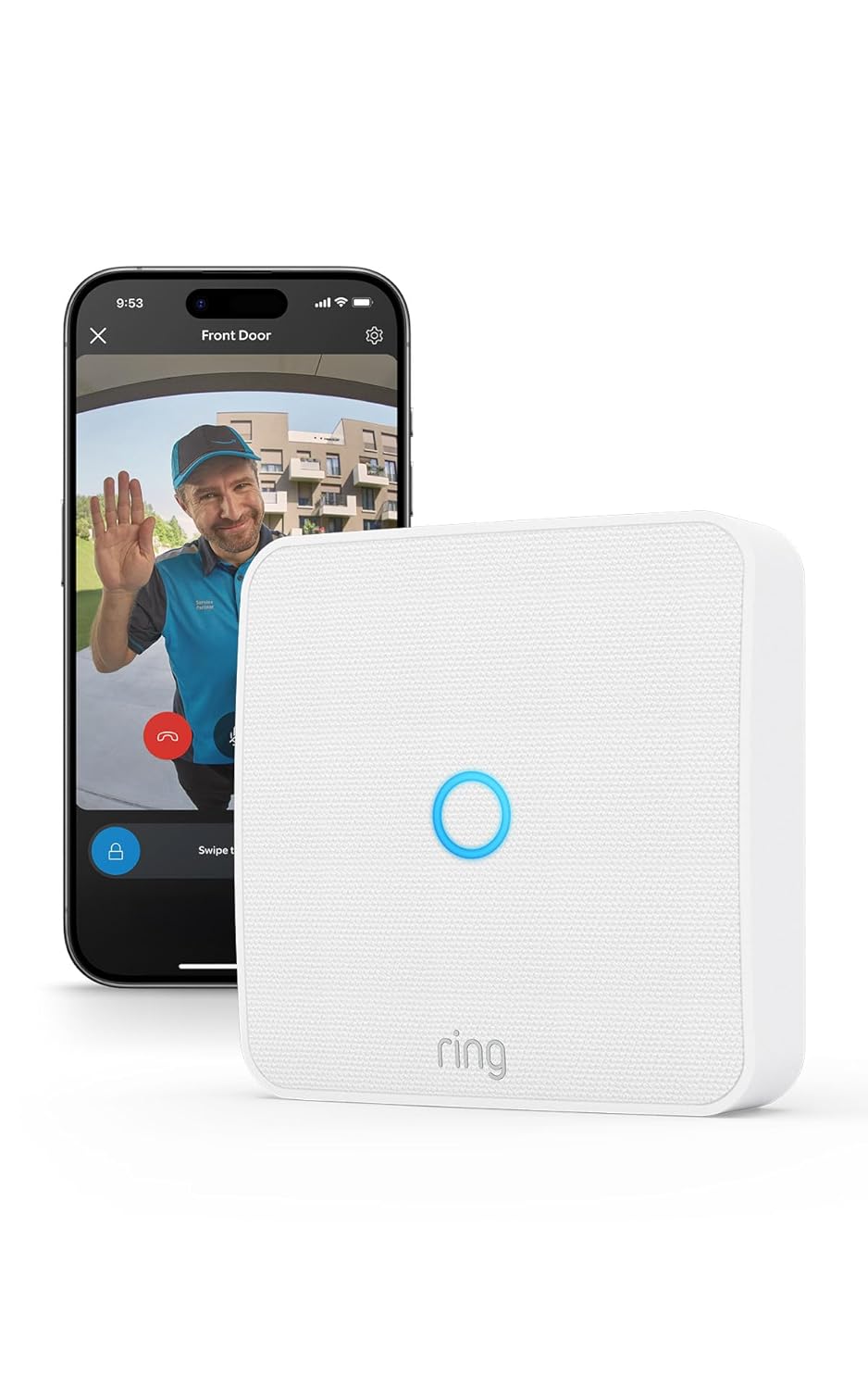 Detalle de Ring Intercom Video (2025 Release) – Gegensprechanlage mit Video-Streaming, virtuellen Schlüsseln & Fernzugriff zur Selbstinstallation
