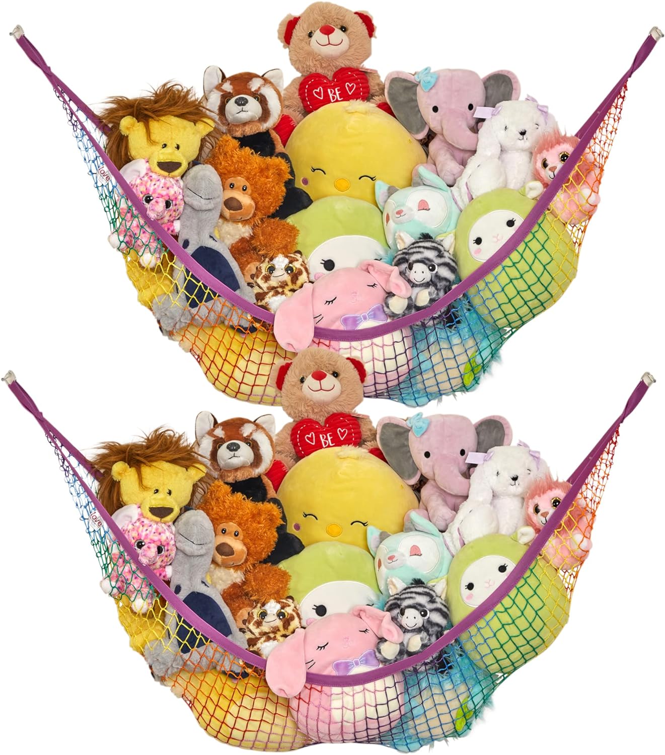 Thumbnail 3 de Lilly's Love Teddy Hammock: Large White Toy Hammock for Stuffed Animals