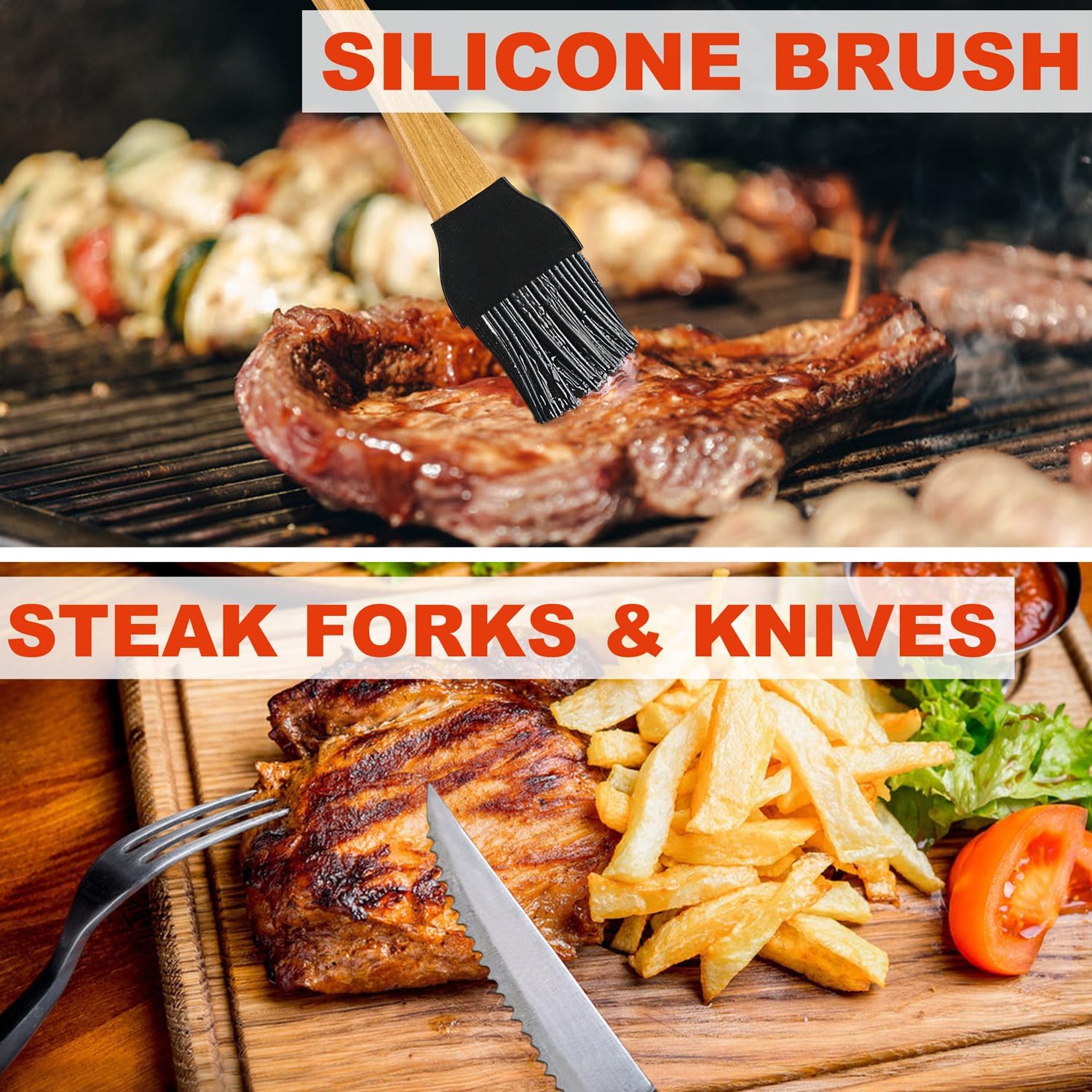 Thumbnail 3 de N NOBLE FAMILY 30PCS: Hochwertiges Edelstahl-Grillset im Koffer