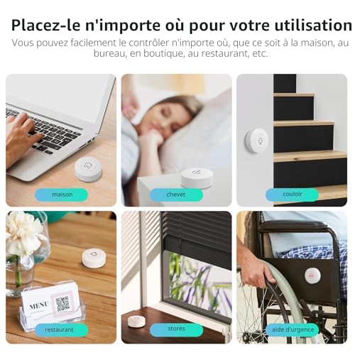 Thumbnail 8 de SONOFF SNZB-01P : Interrupteur sans Fil ZigBee 3.0 — bouton programmable et liaison de scène