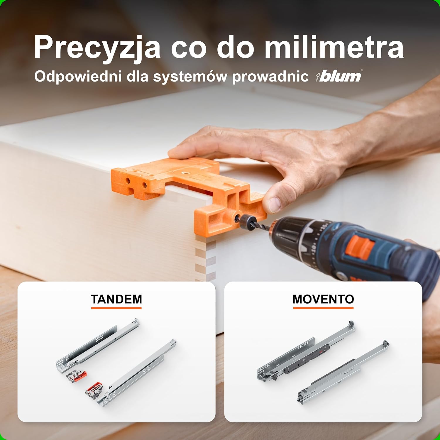 Thumbnail 1 de Blum T65.1000/T65.9000 – ręczny szablon wiertarski do TANDEM i MOVENTO