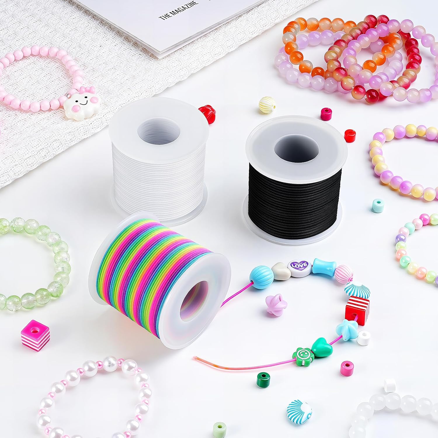 Detalle 2 de Elastic Bracelet String, 1 mm