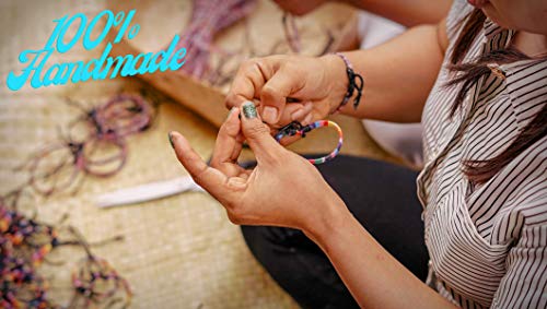 Detalle 1 de Made by Nami Pulsera Boho Surfer – Set de 3, 100% resistente al agua, ajustables