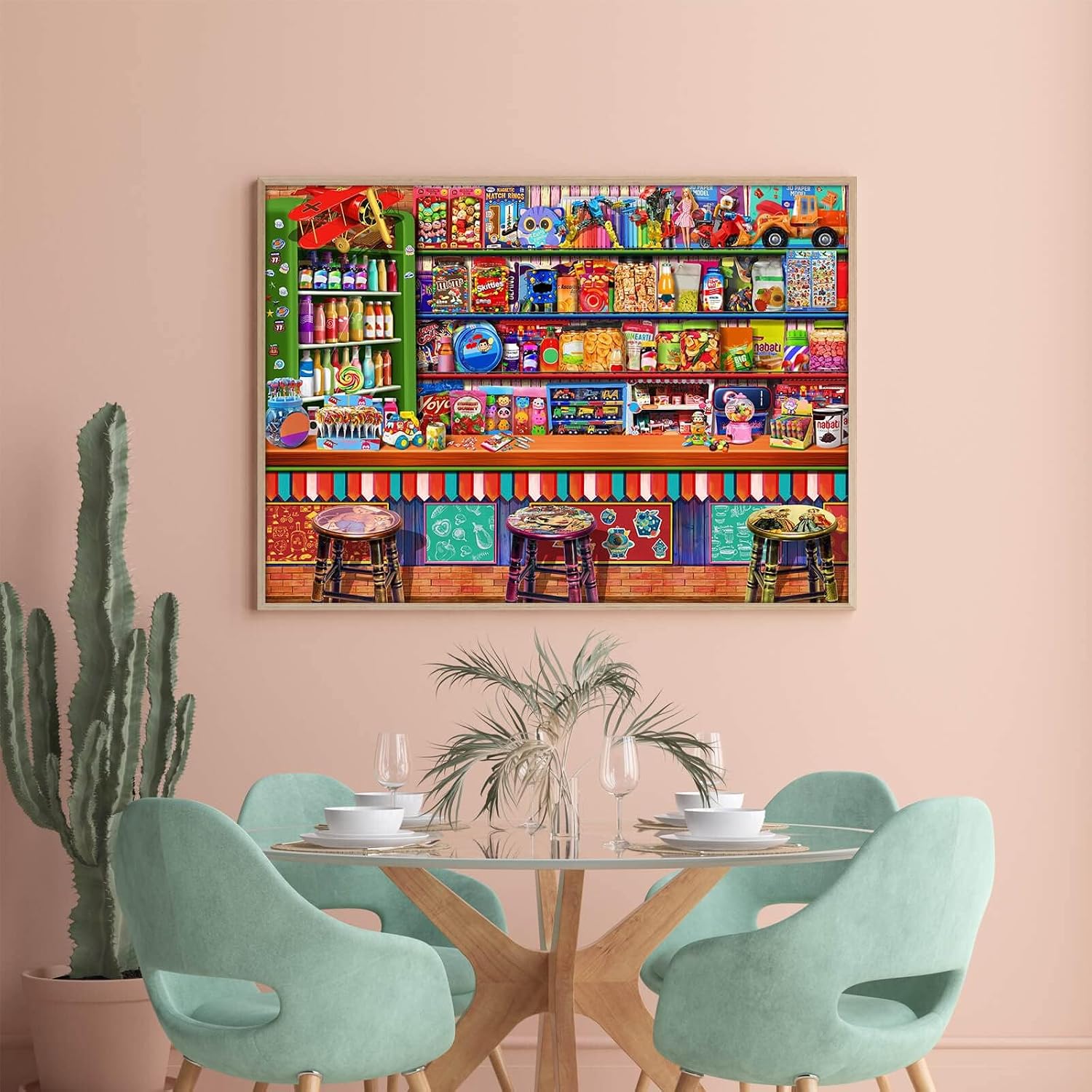 Detalle 2 de Candy Shop 1000-piece jigsaw puzzle