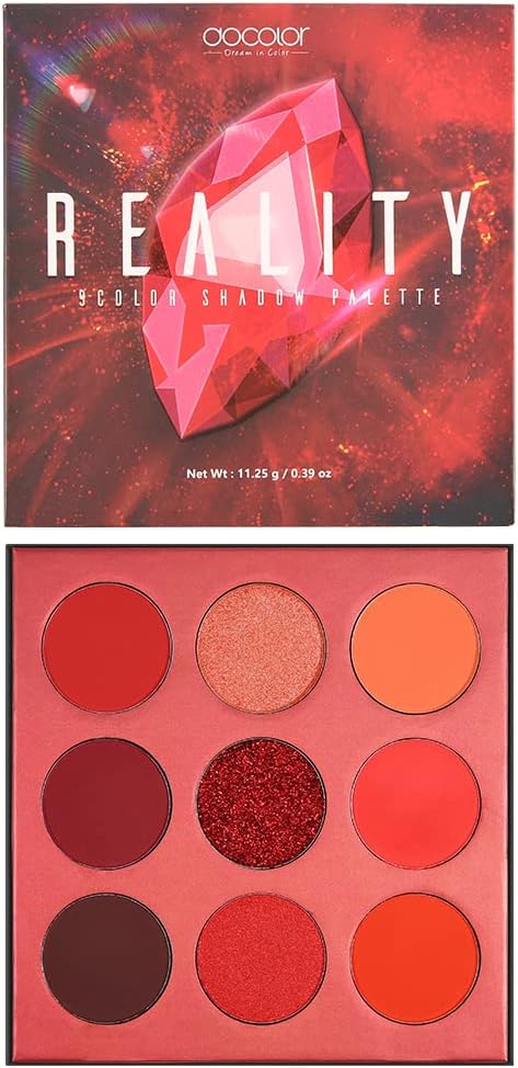 Thumbnail 6 de Docolor Palette 9 Colori ombretti arancio 🎨