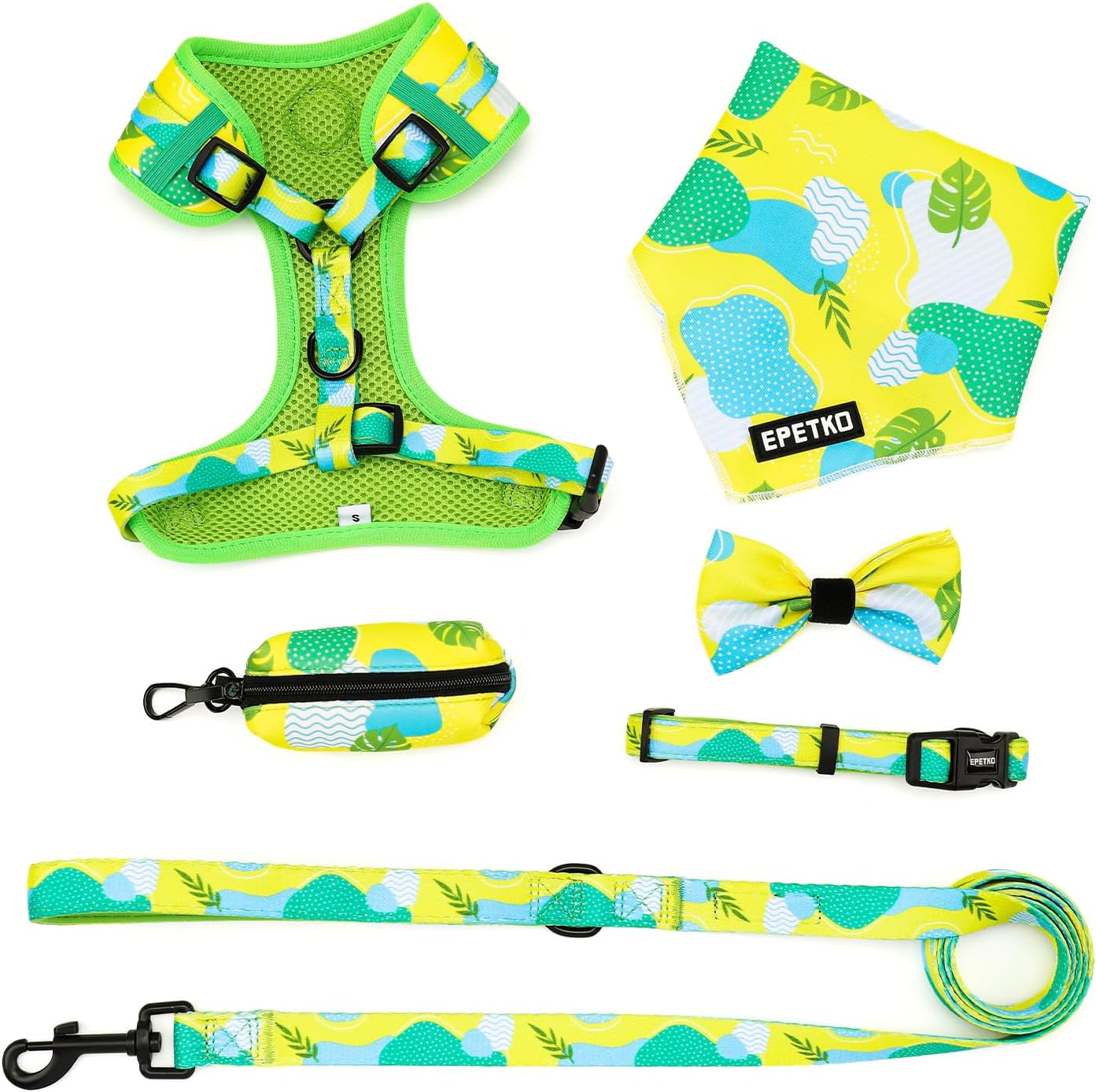Detalle 2 de EPETKO Welpengeschirr mit Leine Set
