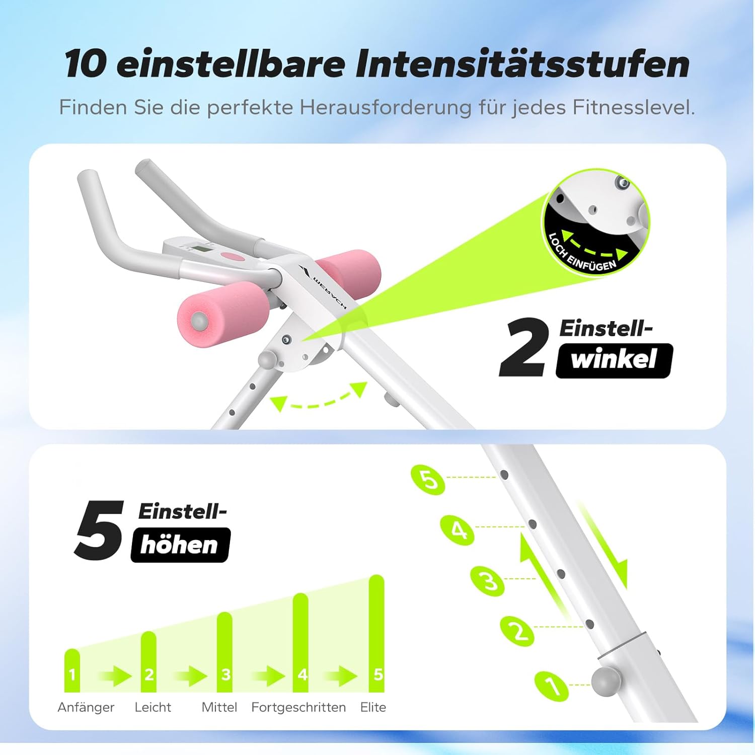 Thumbnail 2 de MERACH Bauchtrainer – Multifunktionales Bauchmuskeltraining für Zuhause mit LCD-Display