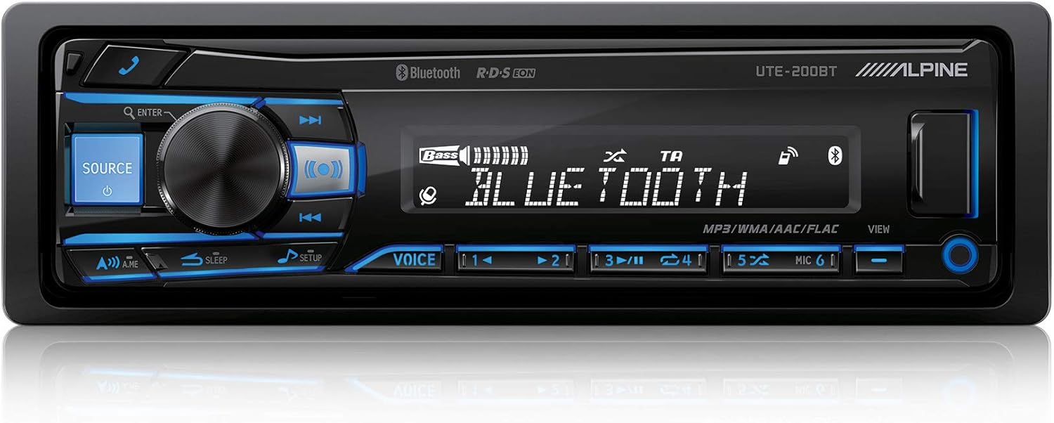 Detalle 2 de Alpine UTE-200BT autoradio Bluetooth 4x50 W