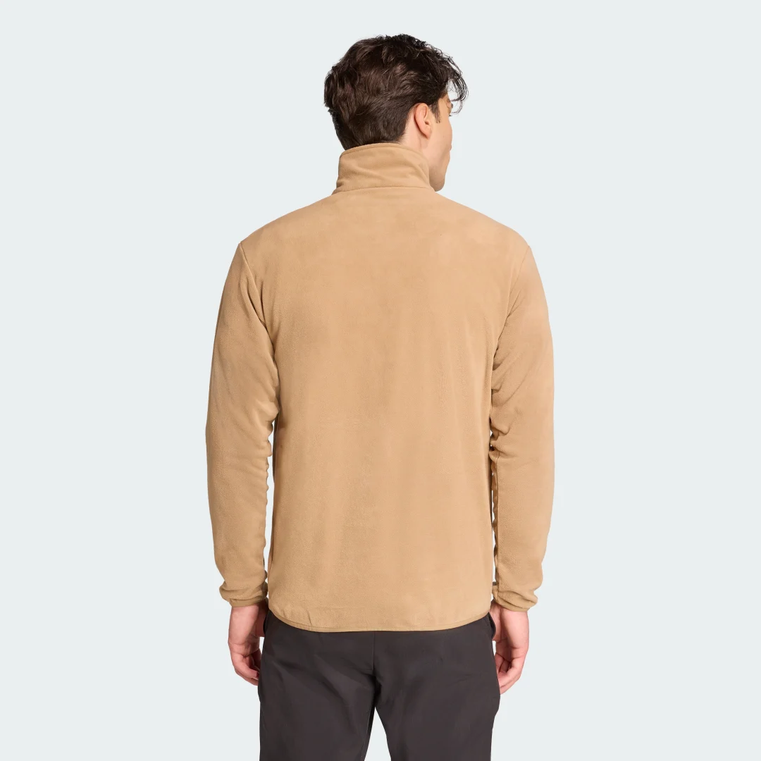 Detalle 2 de Sudadera de felpa con cremallera hasta el pecho Multi Essentials de Adidas