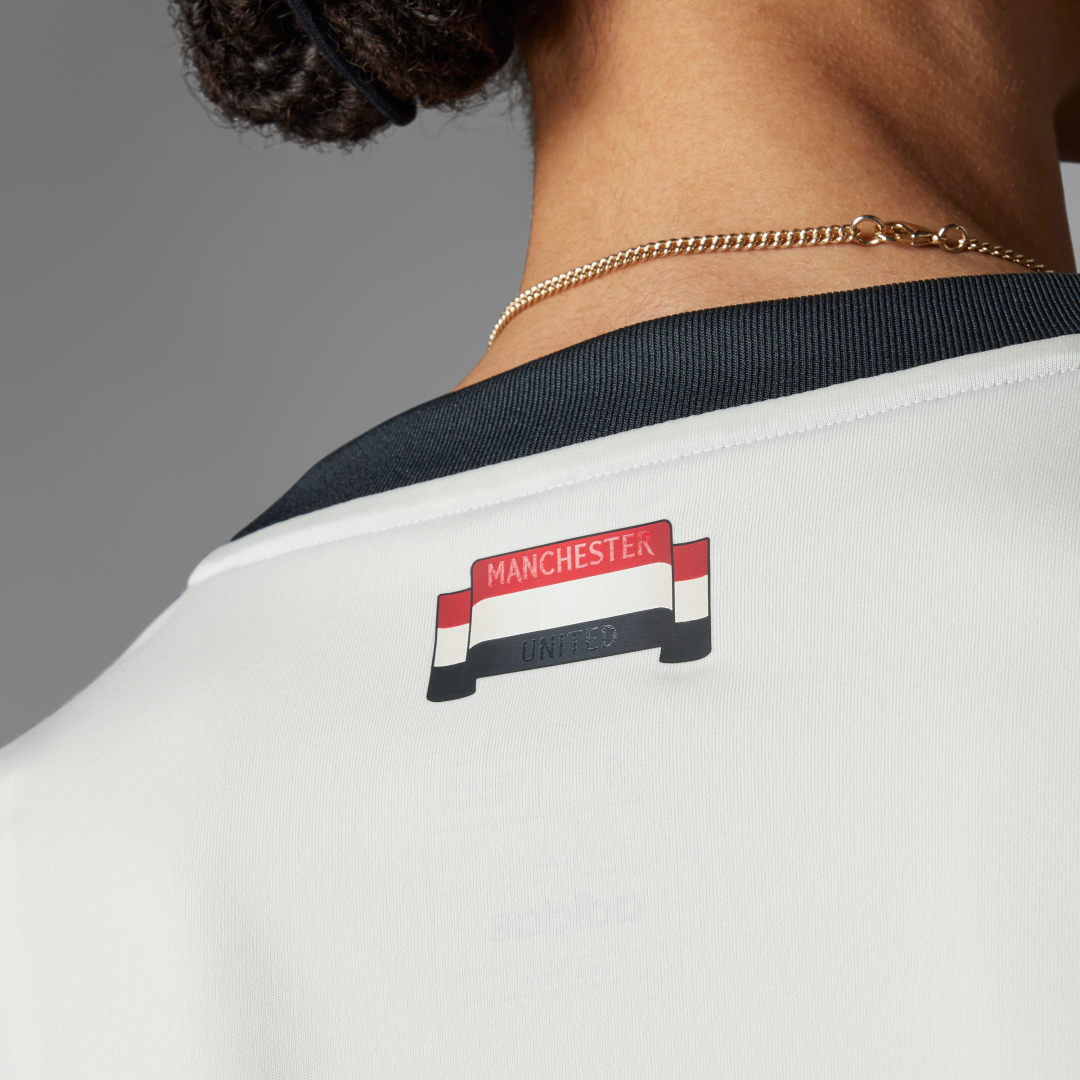 Detalle 2 de adidas Camiseta tercera Manchester United 24/25 24/25 blanco