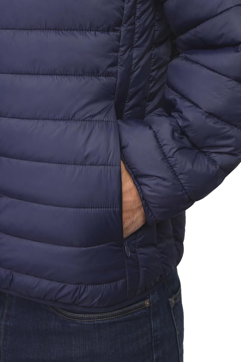 Thumbnail 5 de Xact Men’s Insulated Funnel Neck Quilted Puffer Jacket with Microfleece-Lined Collar