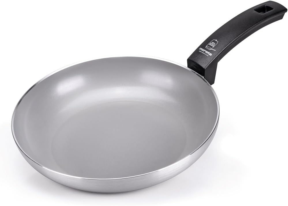 Detalle de Moneta Innova patelnia ceramiczna 24 cm, aluminiowa, szara, na indukcję