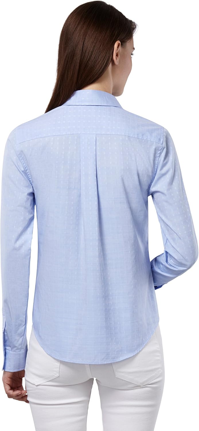 Detalle de EMBRAER Chemisier Femme Modern-fit 100% coton
