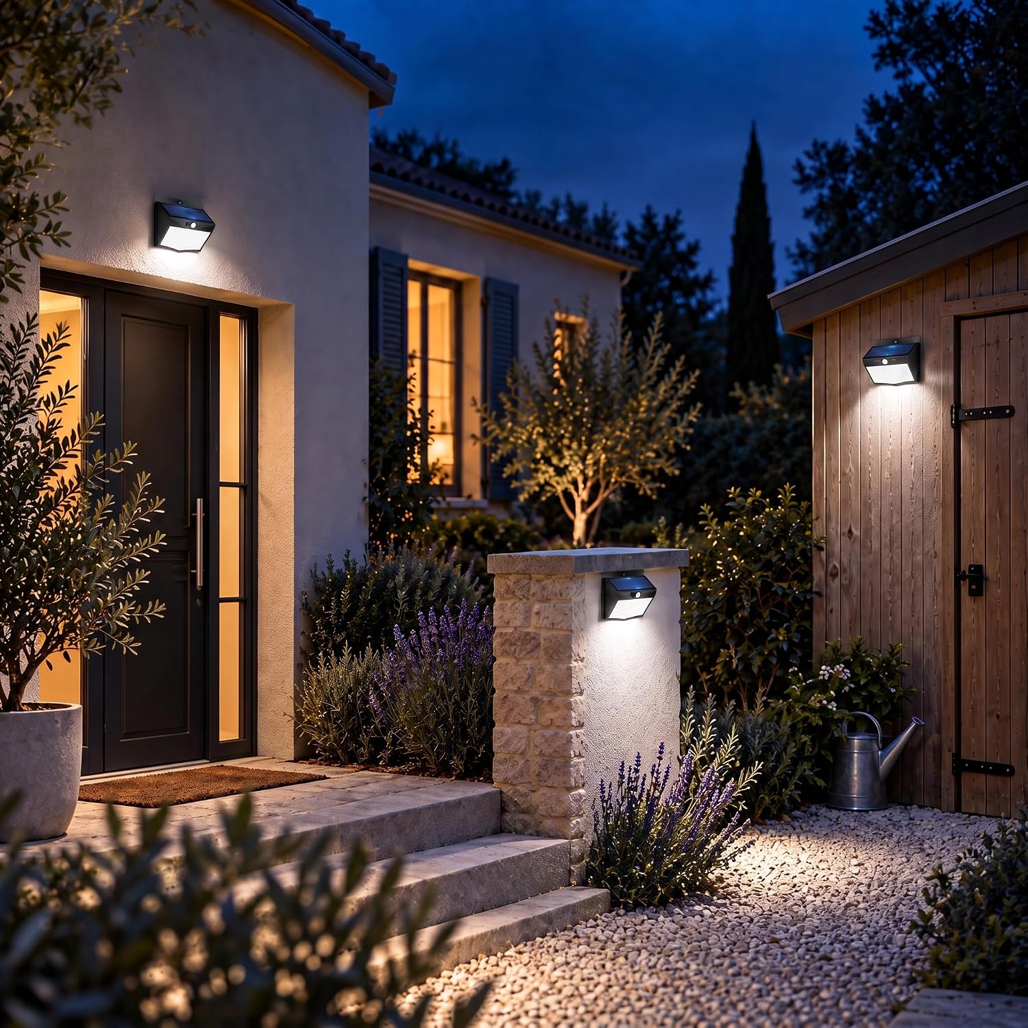 Detalle de Peasur Lampe Solaire Extérieur, 3 modes, ⚡