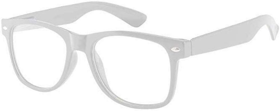 Detalle de Boolavard Kids Nerd occhiali clear lens geek senza ricetta UV400 (4-12 anni) rosa