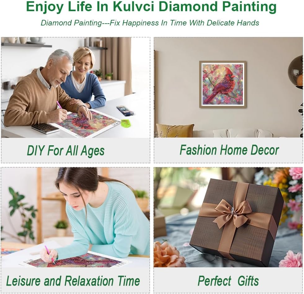 Thumbnail 2 de Kulvci Diamond Painting Kit, 12×12-Inch