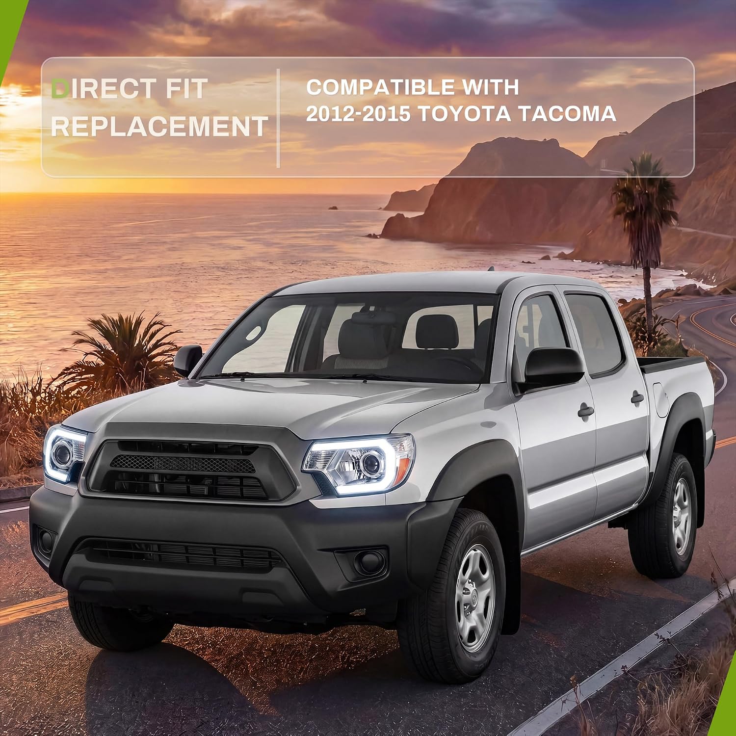 Detalle 2 de AUTOSAVER88 Projector Headlights for 2012–2015 Tacoma