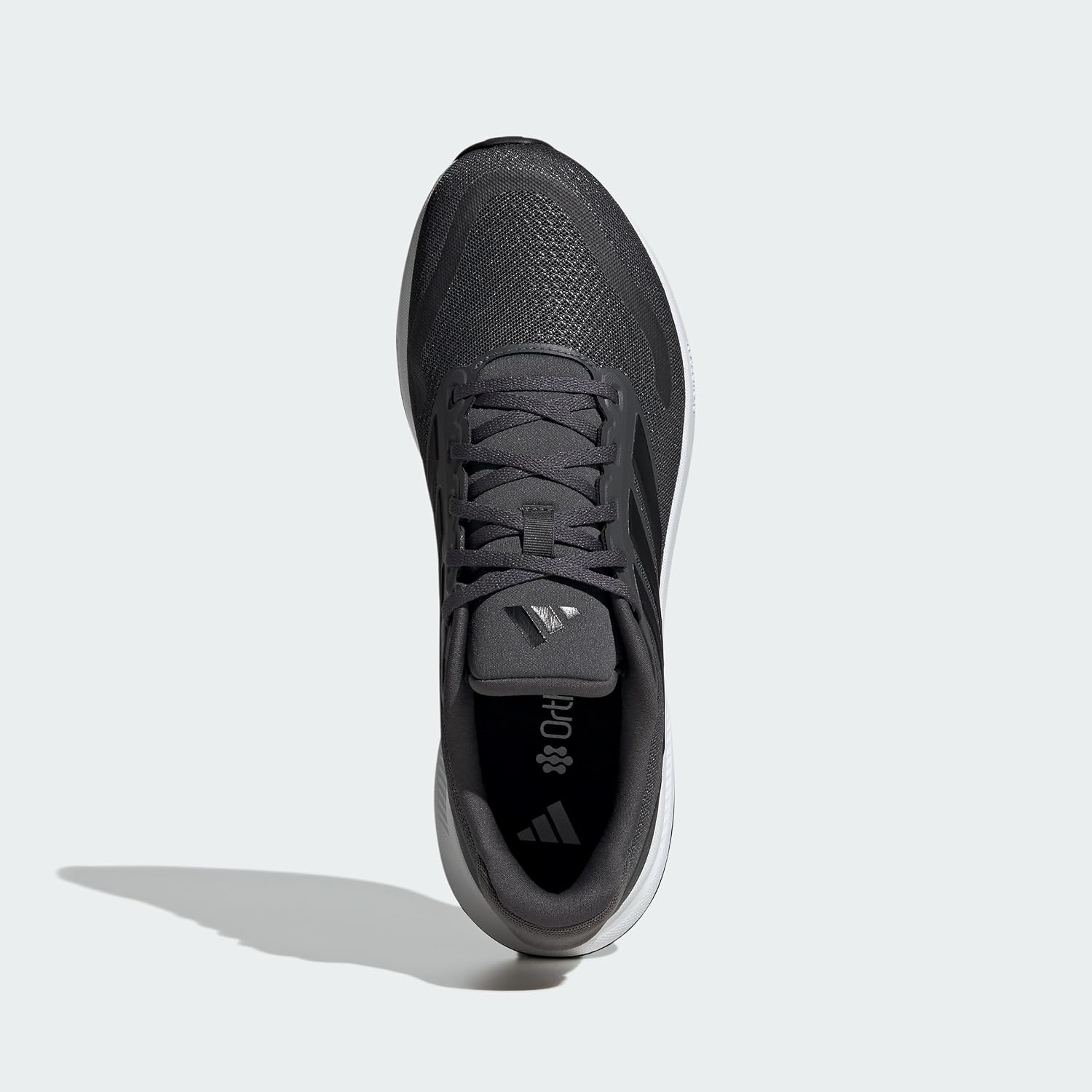 Thumbnail 4 de adidas Men’s Runfalcon 5 Running Shoes (Grey Six/Core Black/Cloud White) – classic fit