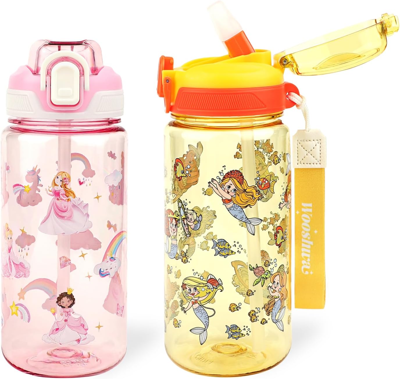 Thumbnail 6 de wooshwa Kinder-Trinkflasche 600 ml Meerestiere