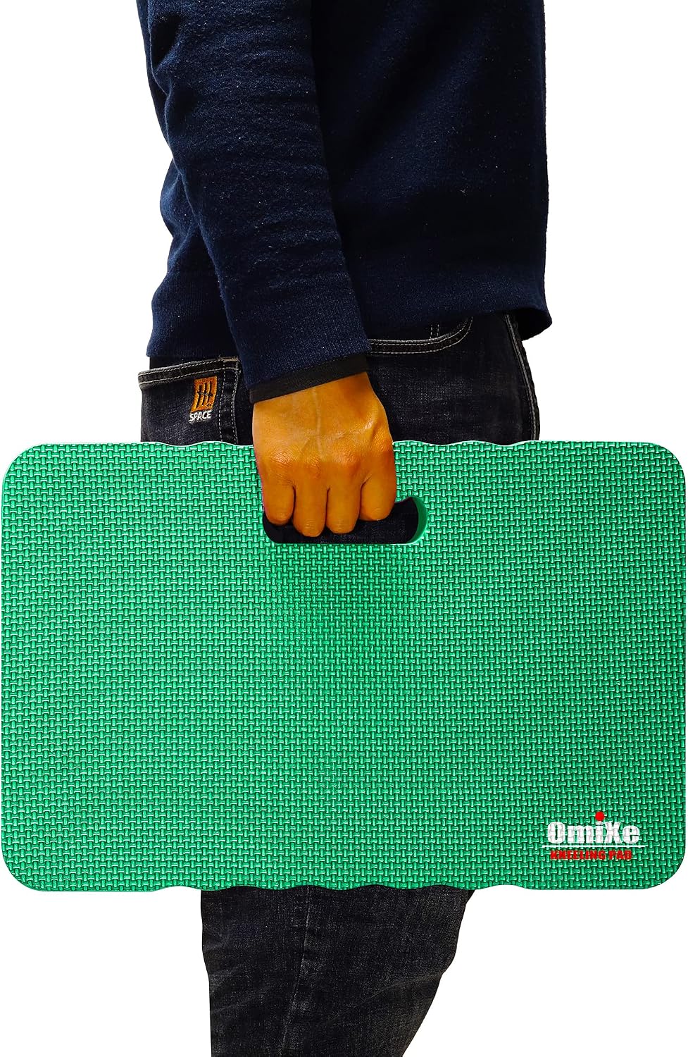 Detalle 2 de Omixe Comfy Extra-Large Waterproof Gardening Kneeling Pad, 1.5-Inch Foam
