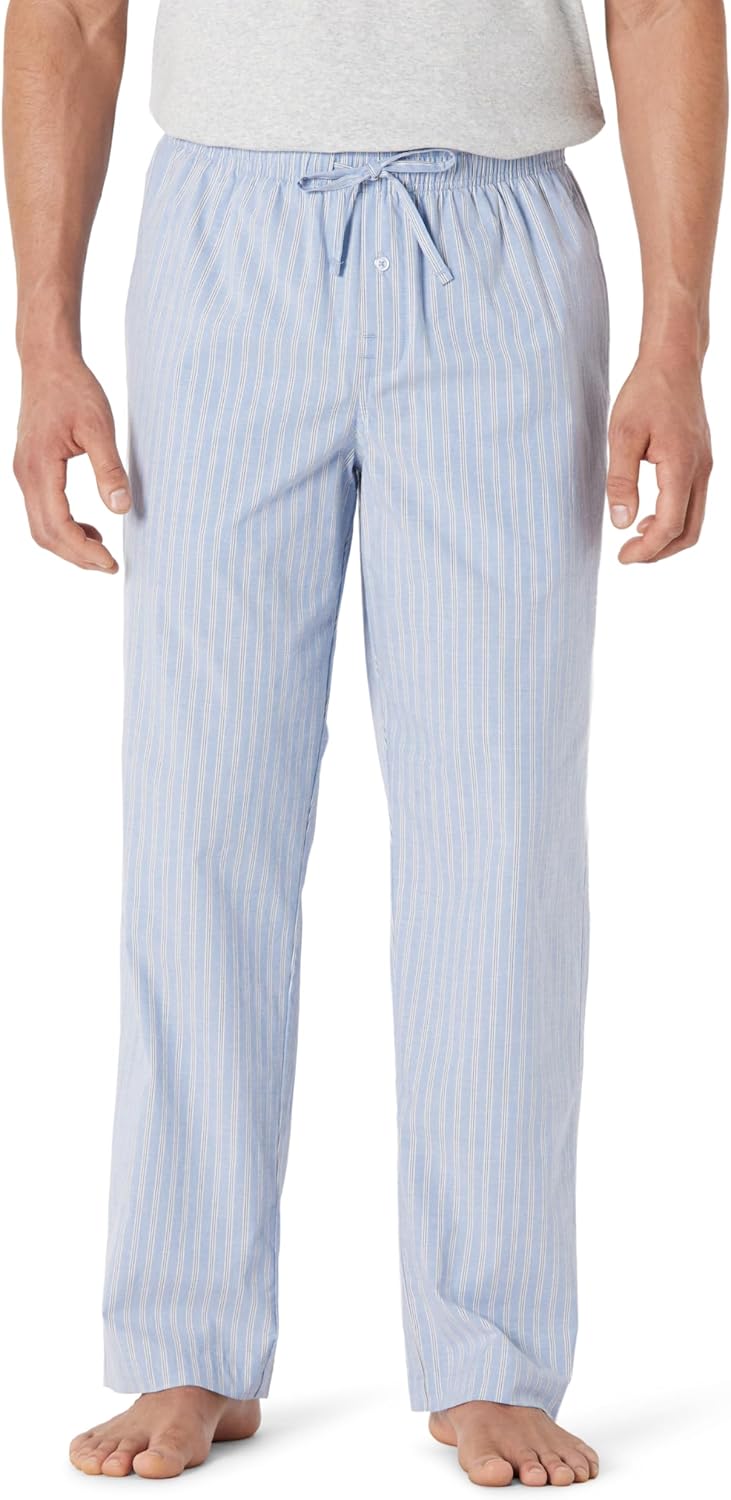 Thumbnail 5 de Amazon Essentials men’s cotton stretch poplin pyjama trousers (relaxed fit)