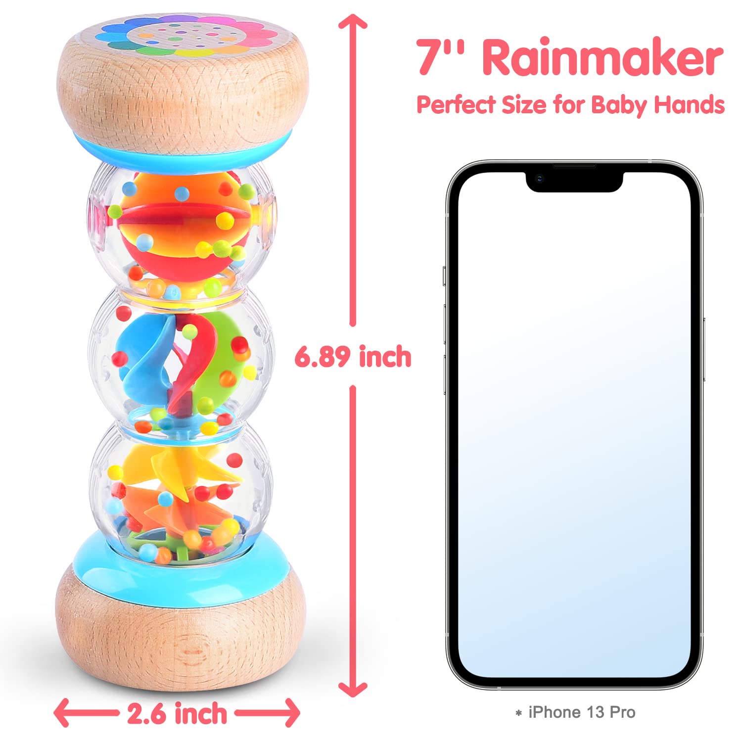 Detalle de PLAY Baby Rain Stick, 7-Inch