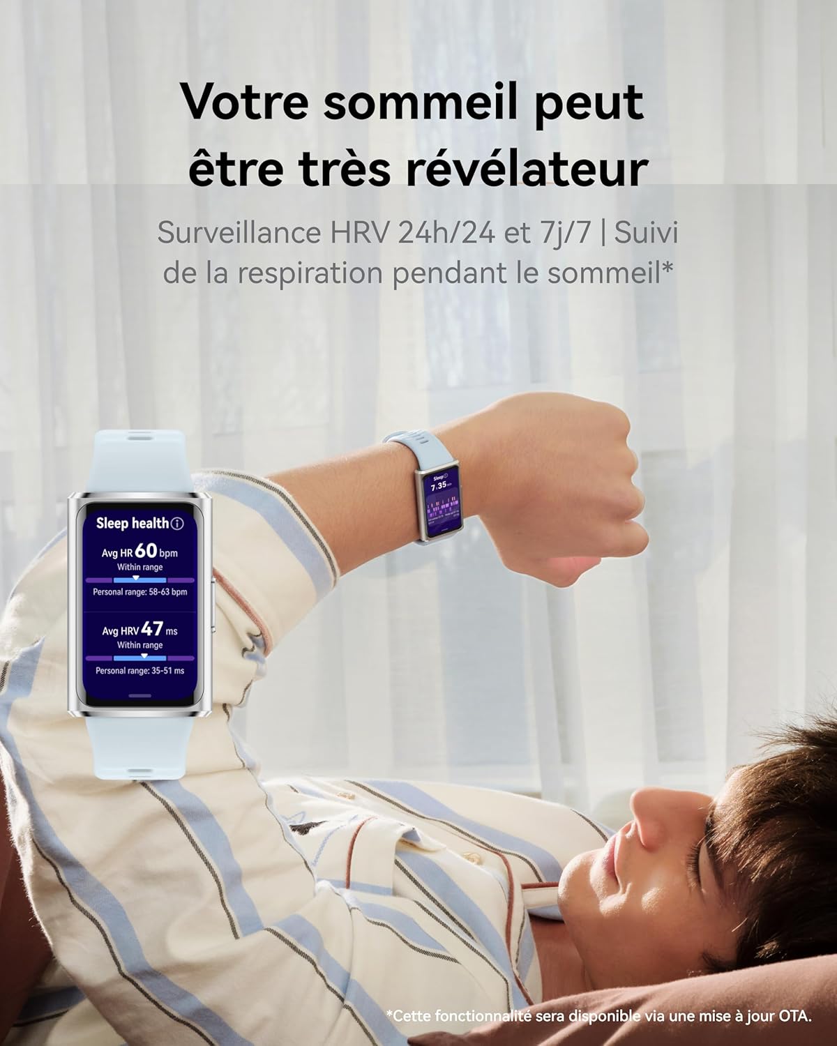 Thumbnail 5 de Huawei Band 11 Pro — Montre connectée fine, écran AMOLED 1,62'' et GNSS précis