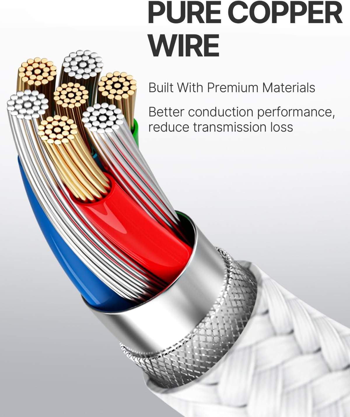 Thumbnail 3 de Aioneus USB‑C to Lightning Cable 3m