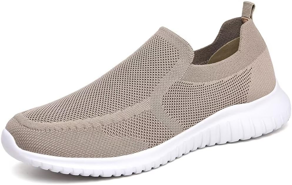 Detalle de konhill Herren Slip On Sneaker – Leichtgewicht, atmungsaktiv und bequem