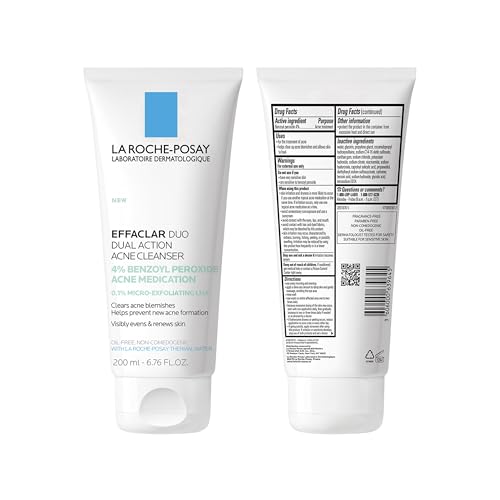 Thumbnail 9 de La Roche-Posay Effaclar Dual 4% Benzoyl Peroxide Acne Face Wash 6.76oz