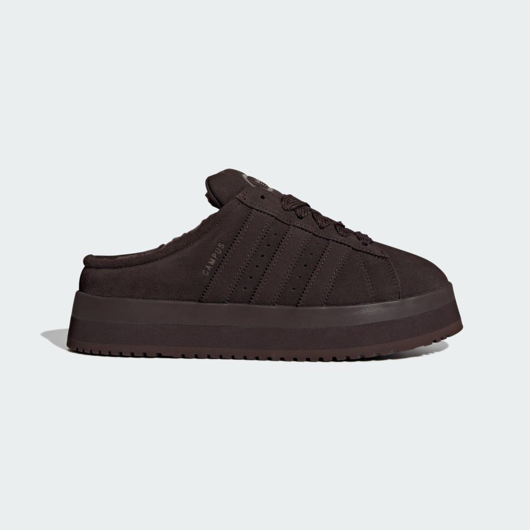 Detalle de Zapatilla Campus 00s Winter Low de Adidas, color Marrón