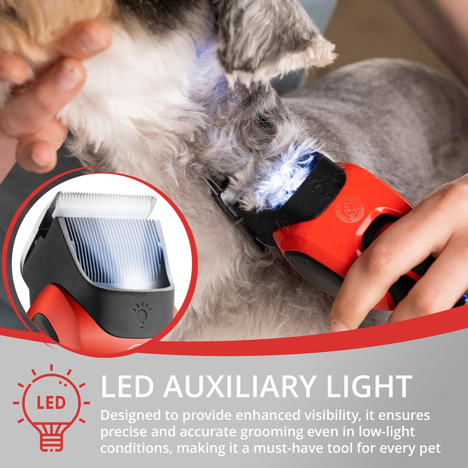Thumbnail 4 de VGR Dog Clippers Cordless 180-min battery
