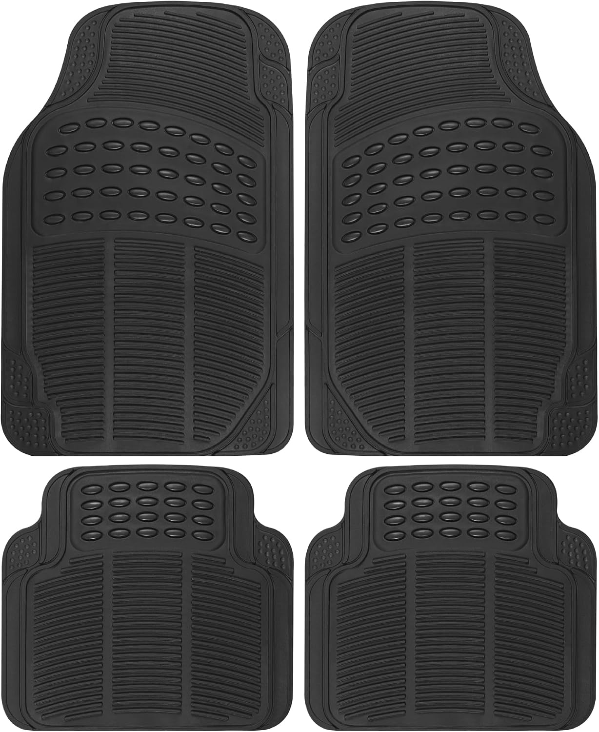 Detalle de BDK Car Floor Mats, 4-Piece