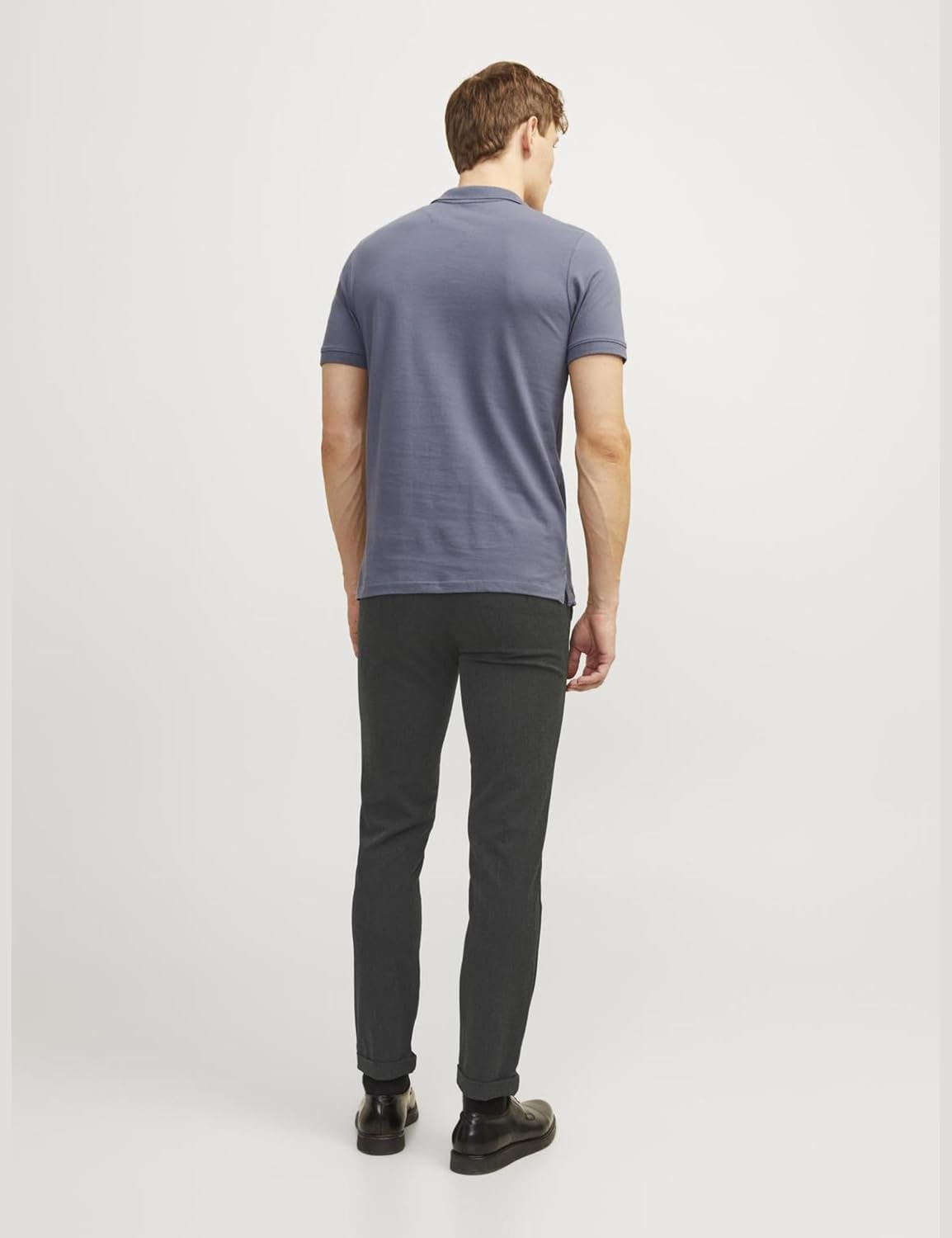 Detalle de Jack & Jones Mens Marco Conner Tartan Chino Trousers